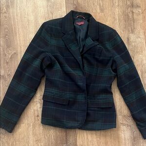 Merona Dark Plaid Women's Blazer